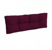 Cojín de Respaldo para Palets, Acolchado, 120x40x12 cm, Violeta Cojín de Respaldo para Palets, Acolchado, 120x40x12 cm, Violeta