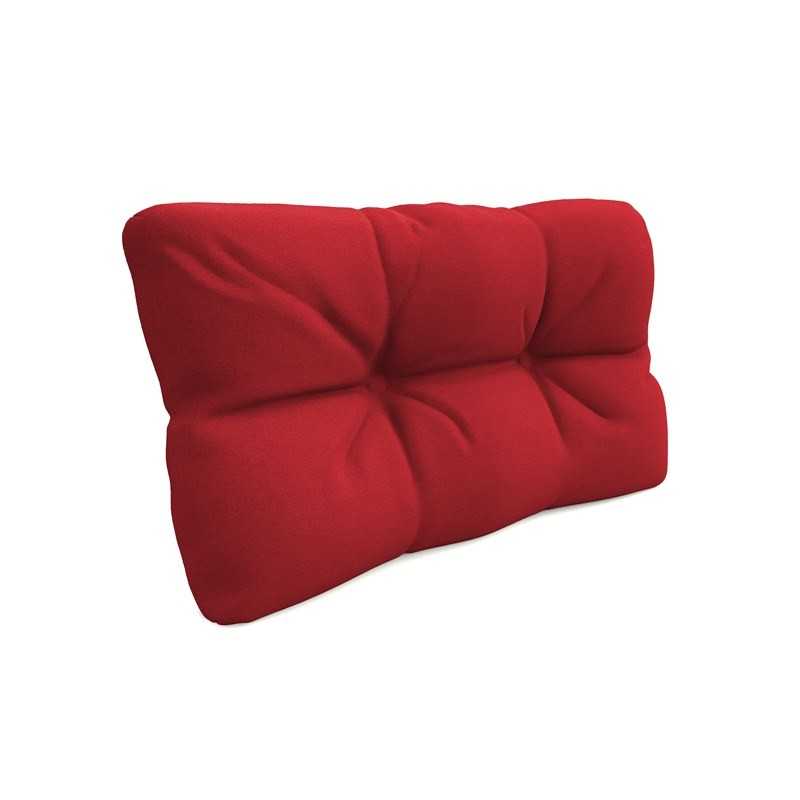 Cojín Lateral para Palets, Acolchado, 60x40x12 cm, Rojo Cojín Lateral para Palets, Acolchado, 60x40x12 cm, Rojo