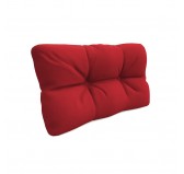 Cojín Lateral para Palets, Acolchado, 60x40x12 cm, Rojo Cojín Lateral para Palets, Acolchado, 60x40x12 cm, Rojo