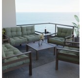 Cojín de Asiento para Silla de Jardín Verde 70x70 Cojín de Asiento para Silla de Jardín Verde 70x70