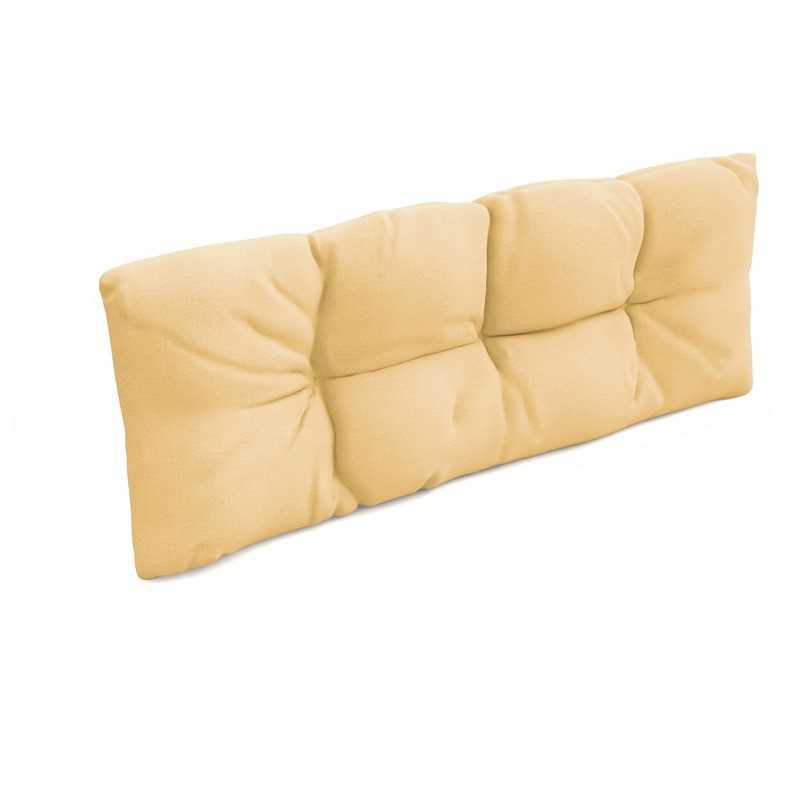 Cojín de Respaldo para Palets, Impermeable, Acolchado, 120x40x12 cm, Beige Cojín de Respaldo para Palets, Impermeable, Acolchado, 120x40x12 cm, Beige