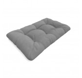 Cojín de Asiento para Palets, Impermeable, Acolchado, 120x80x15 cm, Gris Cojín de Asiento para Palets, Impermeable, Acolchado, 120x80x15 cm, Gris