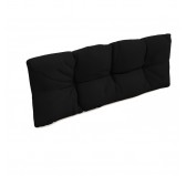 Cojín de Respaldo para Palets, Impermeable, Acolchado, 120x40x12 cm, Negro Cojín de Respaldo para Palets, Impermeable, Acolchado, 120x40x12 cm, Negro