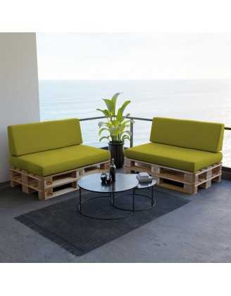 Cojín de Asiento para Palets, 120x80x12 cm, Lima