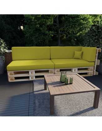 Cojín de Asiento para Palets, 120x80x12 cm, Lima
