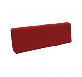Cojín de Respaldo para Palets, 120x40x20/10 cm, Rojo Cojín de Respaldo para Palets, 120x40x20/10 cm, Rojo