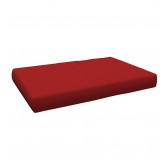 Cojín de Asiento para Palets, 120x80x12 cm, Rojo Cojín de Asiento para Palets, 120x80x12 cm, Rojo