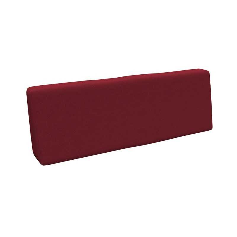 Cojín de Respaldo para Palets, 120x40x20/10 cm, Burdeos