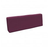 Cojín de Respaldo para Palets, 120x40x20/10 cm, Violeta Cojín de Respaldo para Palets, 120x40x20/10 cm, Violeta