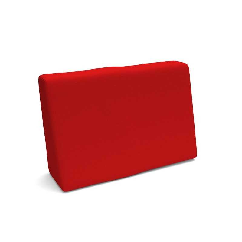 Cojín Lateral para Palet Impermeable 60x40x20/10 Rojo Cojín Lateral para Palet Impermeable 60x40x20/10 Rojo