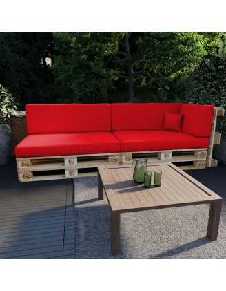 Cojín Lateral para Palet Impermeable 60x40x20/10 Rojo