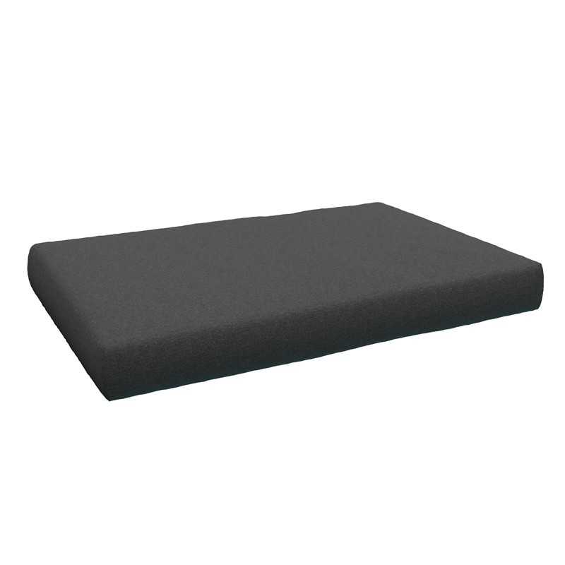 Cojín de Asiento para Palet 120x80x15 Antracita Cojín de Asiento para Palet 120x80x15 Antracita