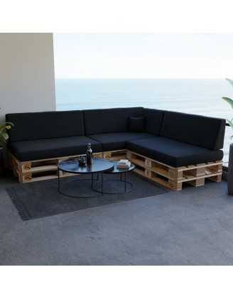 Cojín Lateral para Palet 60x40x20/10 Negro