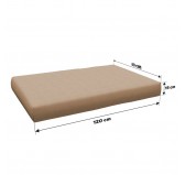 Set de 6 Cojines para Palets 120x80 + 120x40 Beige Set de 6 Cojines para Palets 120x80 + 120x40 Beige