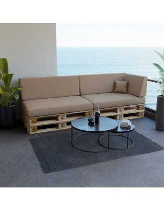 Cojín Lateral para Palet 60x40x20/10 Beige