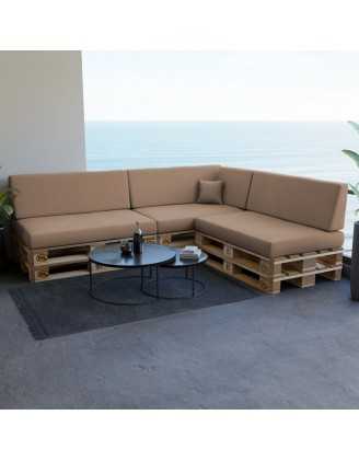 Cojín Lateral para Palet 60x40x20/10 Beige