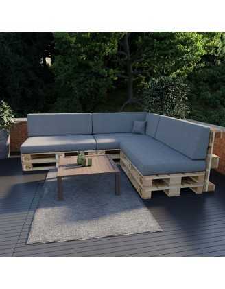 Cojín Lateral para Palet 60x40x20/10 Gris