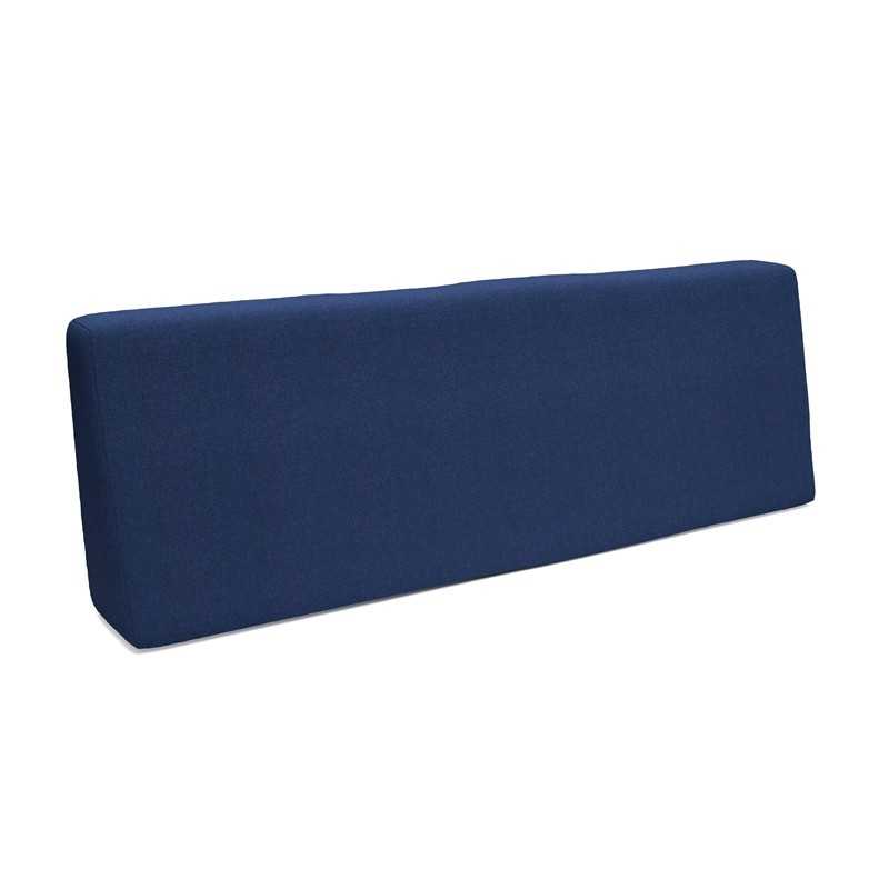 Cojín de Respaldo para Palet 120x40x20/10 Azul Oscuro Cojín de Respaldo para Palet 120x40x20/10 Azul Oscuro