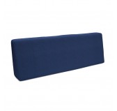 Cojín de Respaldo para Palet 120x40x20/10 Azul Oscuro Cojín de Respaldo para Palet 120x40x20/10 Azul Oscuro