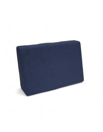 Funda para Cojín de Respaldo Lateral 60x40 cm para Palets – Azul Oscuro