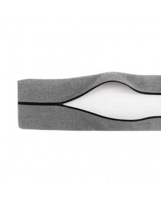 Funda para Cojín de Respaldo 120x40 cm para Palets – Gris
