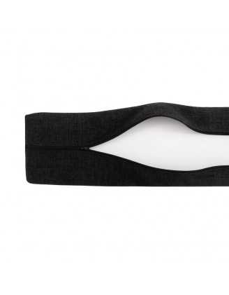 Set de 2 Fundas para Cojines de Palets: 1x 120x80 cm + 1x 120x40 cm – Negro