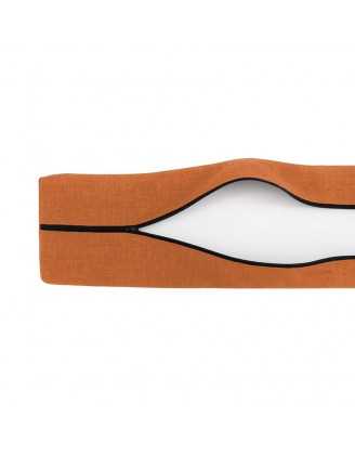 Set de 2 Fundas para Cojines de Palets: 1x 120x80 cm + 1x 120x40 cm – Naranja