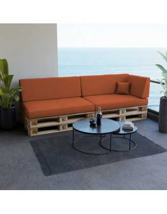 Funda para Cojín Decorativo 40x40 cm para Palets – Naranja