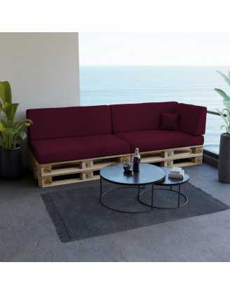 Funda para Cojín Decorativo 40x40 cm para Palets – Violeta
