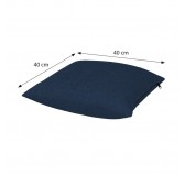 Funda para Cojín Decorativo 40x40 cm para Palets – Azul Oscuro Funda para Cojín Decorativo 40x40 cm para Palets – Azul Oscuro