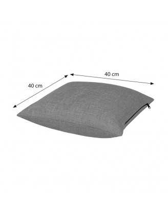 Funda para Cojín Decorativo 40x40 cm para Palets – Gris