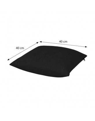 Funda para Cojín Decorativo 40x40 cm para Palets – Negro