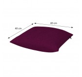 Funda para Cojín Decorativo 40x40 cm para Palets – Violeta Funda para Cojín Decorativo 40x40 cm para Palets – Violeta