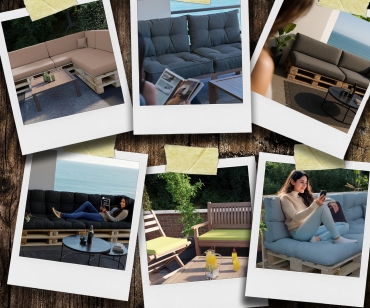 Crea tu rincón de relax al aire libre: elige los mejores cojines de jardín